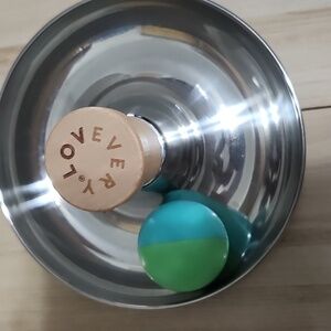 Loverly Stainless Steel Pet Bowl with Ball